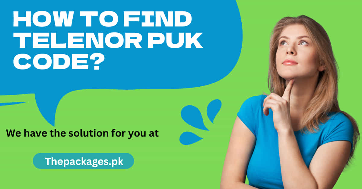 How to find you Telenor PUK code.