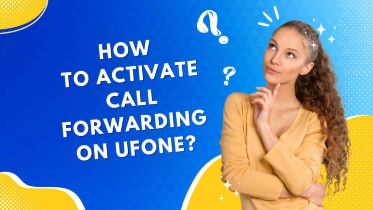 Ufone Call Forwarding Code