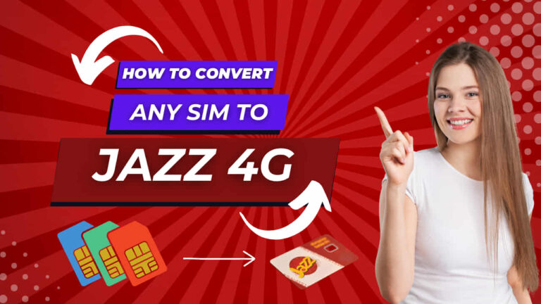 How To Convert Sim To Jazz