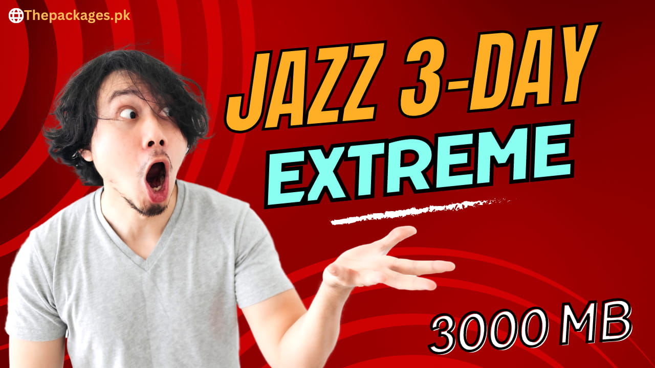Jazz 3 Day Extreme 3000 Mb