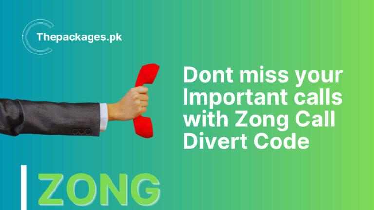 Zong Call divert code