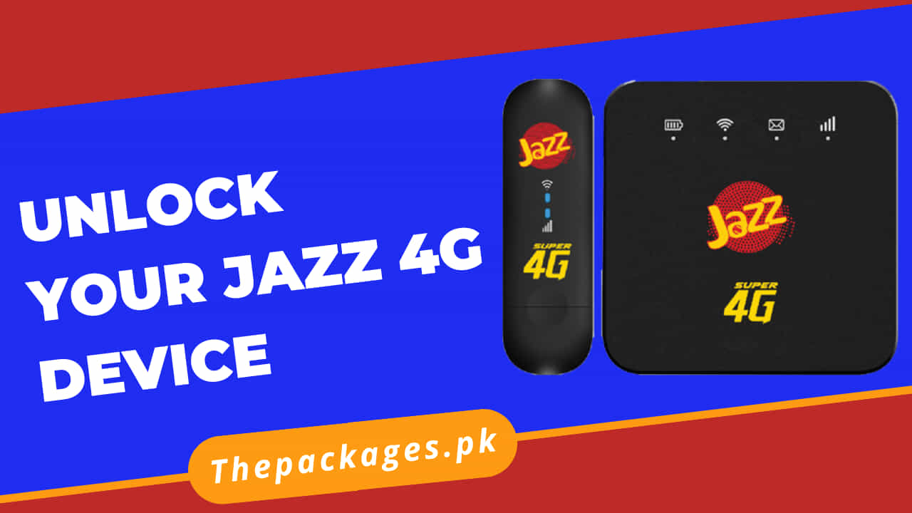 Unlock Jazz 4G Device