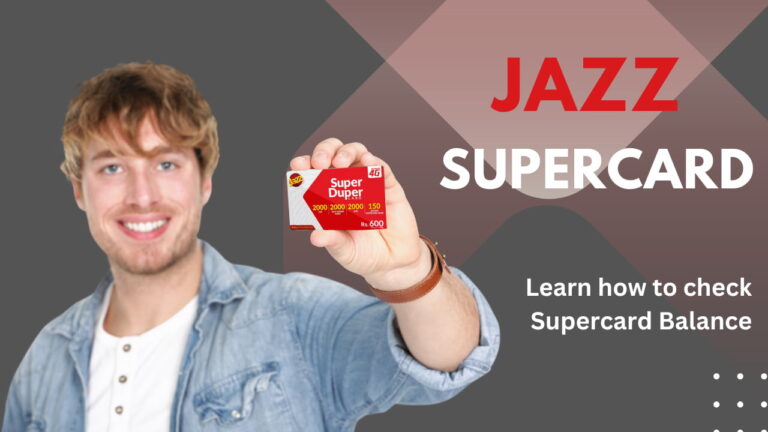 how to check jazz super card balance