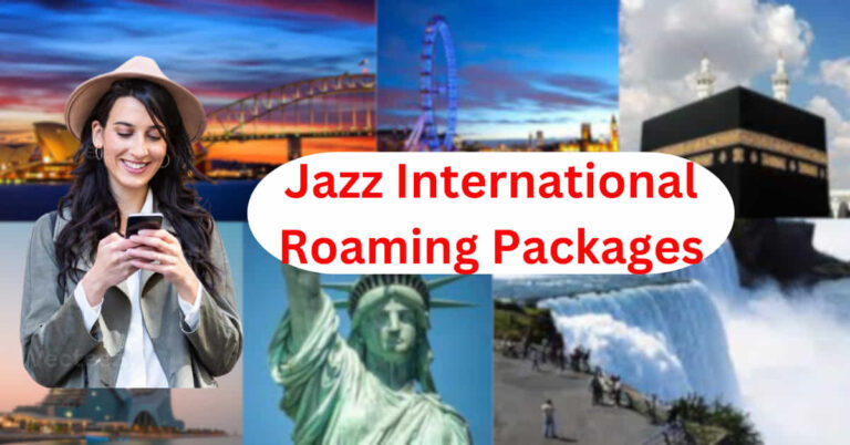 Jazz International Roaming Packages